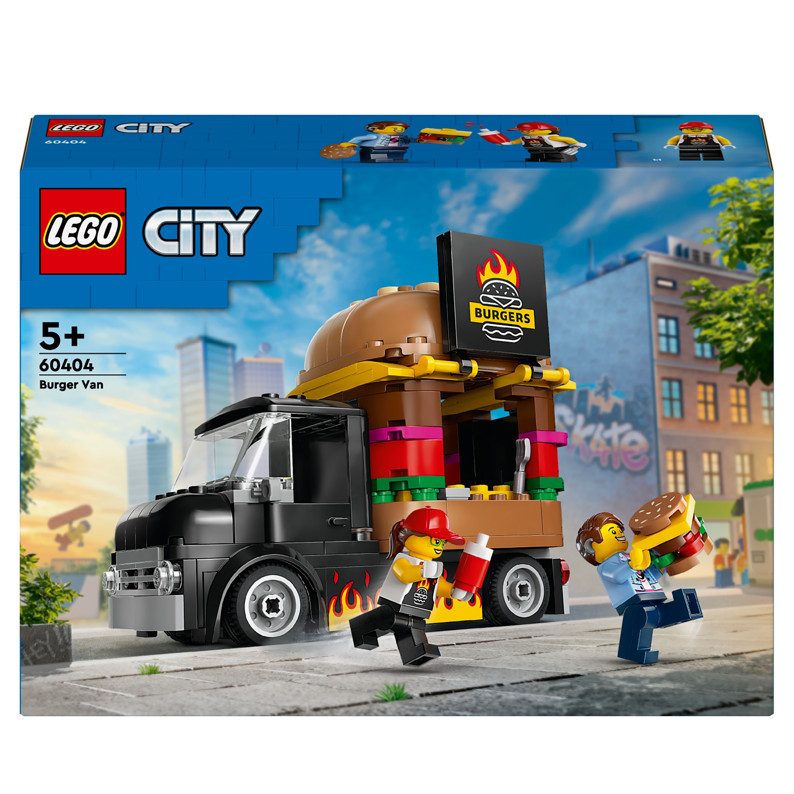 LEGO City 60404 Hamburgerový kamión